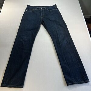 Levi's Men's Slim Straight Jeans in Dark Indigo